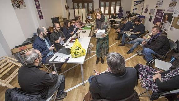 La reunión del Consejo Ciudadano de Podemos se ha celebrado a puerta cerrada.