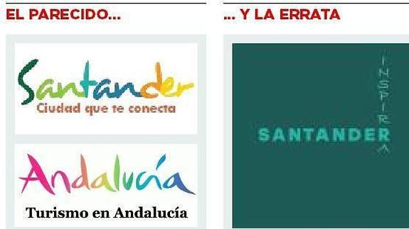 Retiran uno de los logos de Santander por "dudas sobre su originalidad"