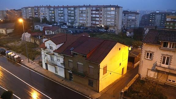 Vista del barrio del Pilón, en Santander.