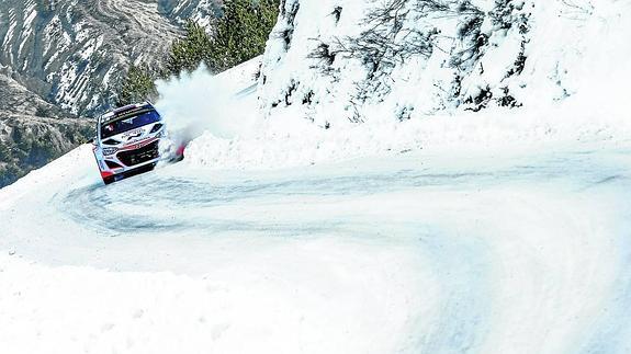 La nieve teñirá de blanco las carreteras del Rally de Montecarlo