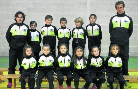 Equipo prebenjamín.