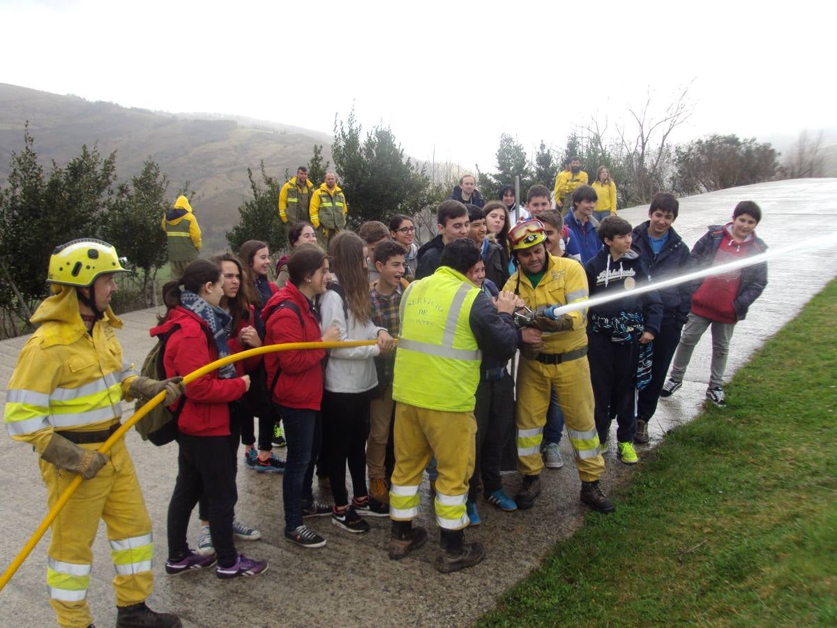 Unos 350 alumnos participarán en los cursos de prevención de incendios.