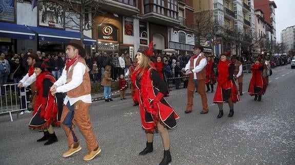 Desfile del pasado año en las Fiestas de San José.