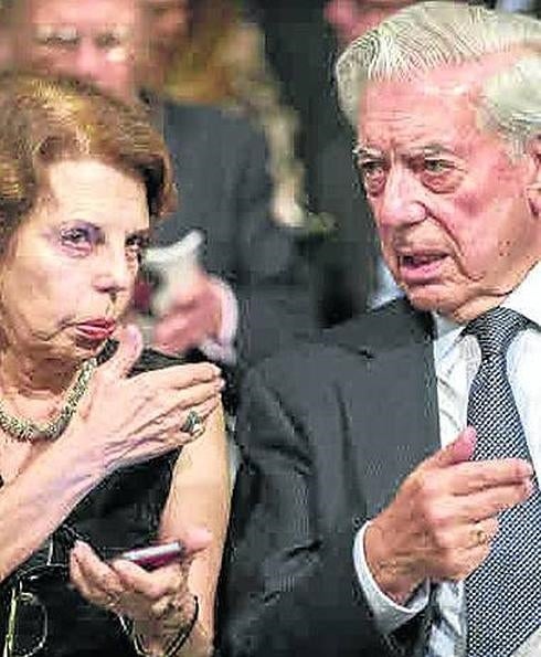 Patricia y Mario Vargas Llosa.