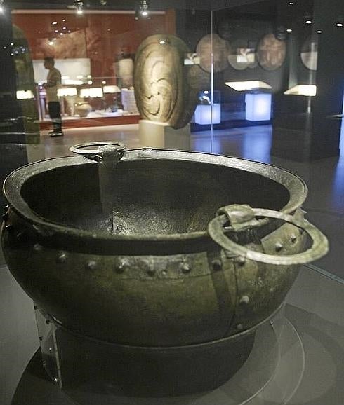 El Caldero de Cabárceno, pieza del mes de abril en el Museo de Prehistoria