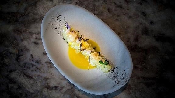 Receta de cachón de El Cenador de Amós
