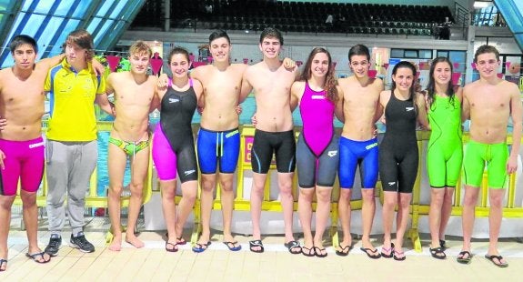 Más récords para la natación regional