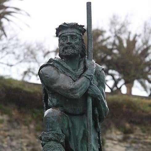 Estatua de Corocotta en Santander