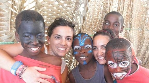 La Magdalena se prepara para una fiesta a favor de los niños de Haití