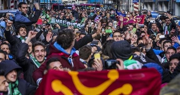 El desplazamiento de aficionados a Villaviciosa superará al de Logroño, a donde viajaron 2.400 seguidores verdiblancos.  