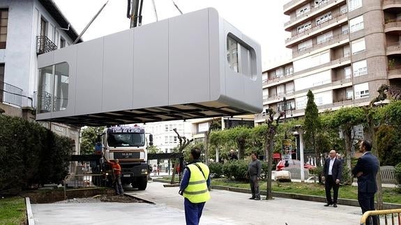Instalada en Pequeñeces la nueva oficina de turismo