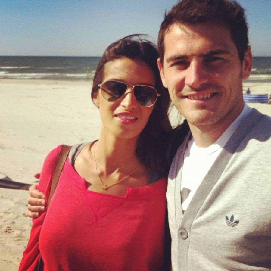 Sara Carbonero e Iker Casillas, en una de las fotos que la pareja ha colgado en sus redes sociales.