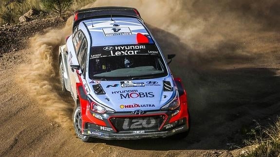 Imagen de Dani Sordo en Argentina, donde terminó sexto.