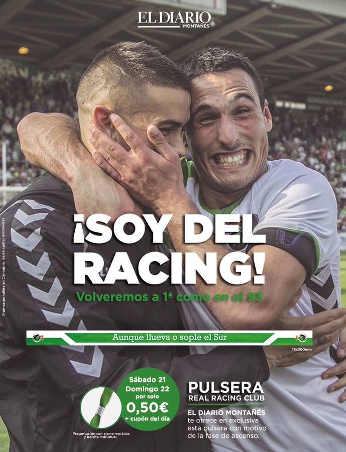 EL DIARIO ofrece a sus lectores la pulsera del Racing