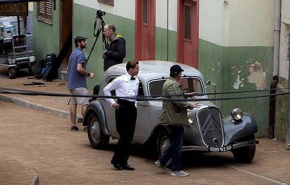 Brad Pitt lleva rodando en Gran Canaria desde la semana pasada la cinta 'Allied'. 