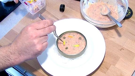Tartar de tomate.