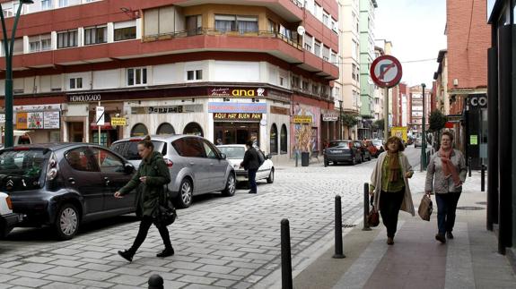 El plan de dinamización de La Inmobiliaria se inició en 2010 con la semipeatonalización de la calle Juan XXIII.