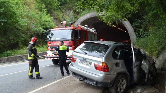 Estado en el que quedó el vehículo