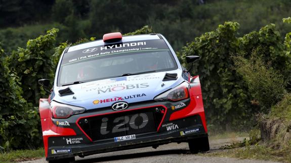 Dani Sordo, cuarto en el Rally de Alemania