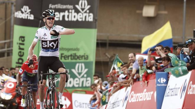 El ciclista británico del equipo Sky se ha proclamado vencedor de la etapa