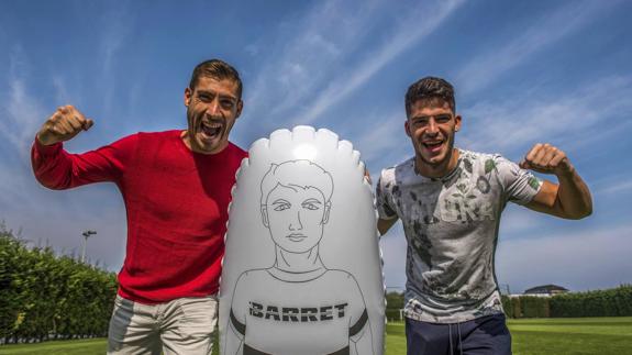 Los expucelanos Samuel Llorca yCaye Quintana se miden hoy al Valladolid B.