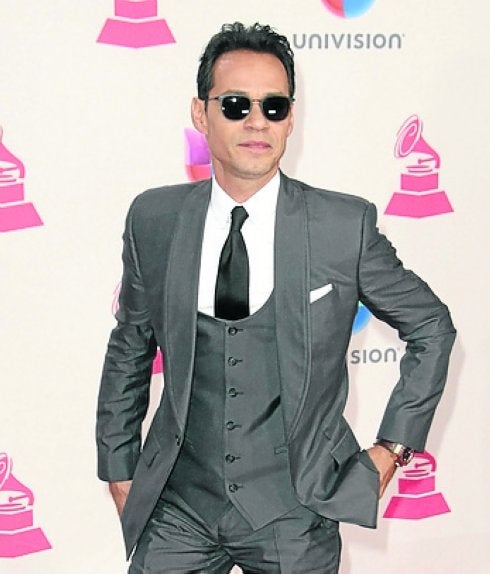 El cantante en los Grammy.