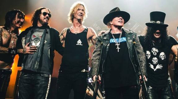 Las entradas para ver a Guns N'Roses en Bilbao se podrán comprar a partir de este viernes.