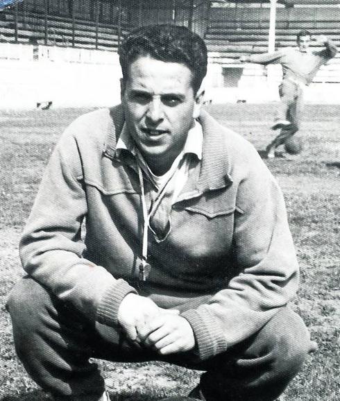 ‘Moruca’, en su etapa como entrenador del Rayo Cantabria.