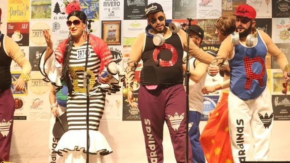 Una de las murgas del año pasado.