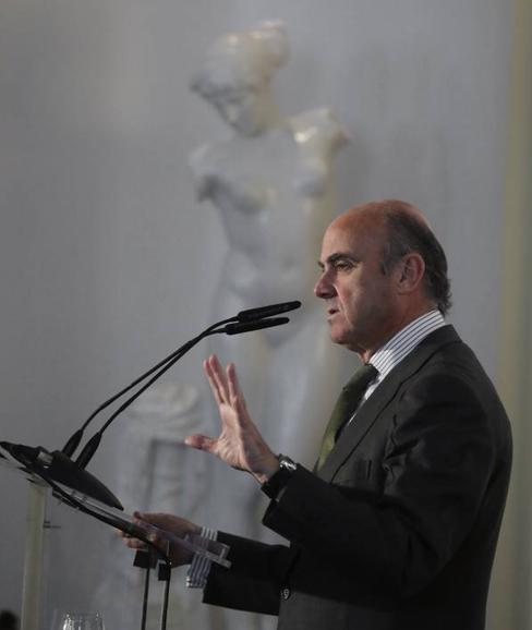 El ministro de Economía, Luis de Guindos.