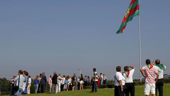 Imagen de 2011, cuando se izó la bandera por vez primera. 