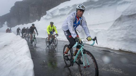 La cumbre del Portillo de Lunada en la edición de 2016 dejó imágenes para el recuerdo.