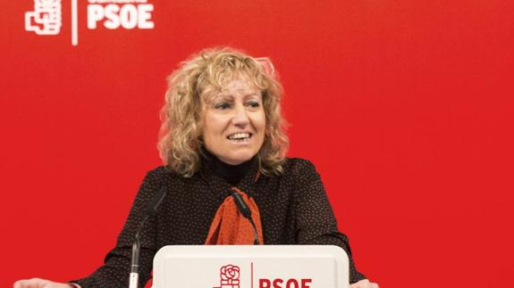 La secretaria del PSOE en Cantabria, Rosa Eva Díaz Tezanos