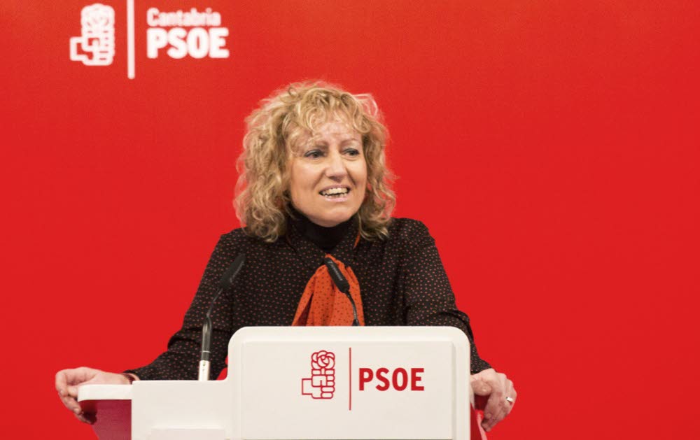 Díaz tezanos, vicepresidenta de Cantabria.