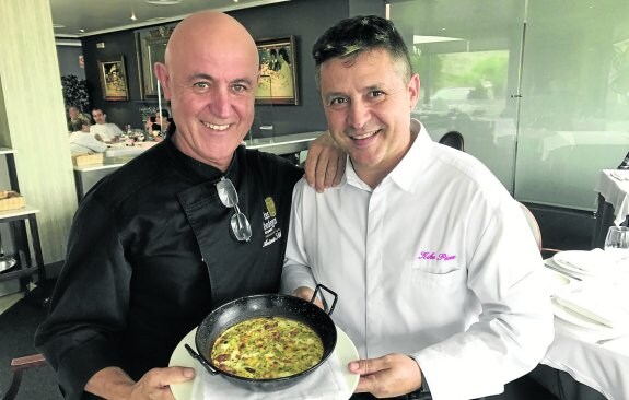 Antonio Solá y Kike Pérez, un tandem que cada año propone nuevas y atractivas recetas. 
