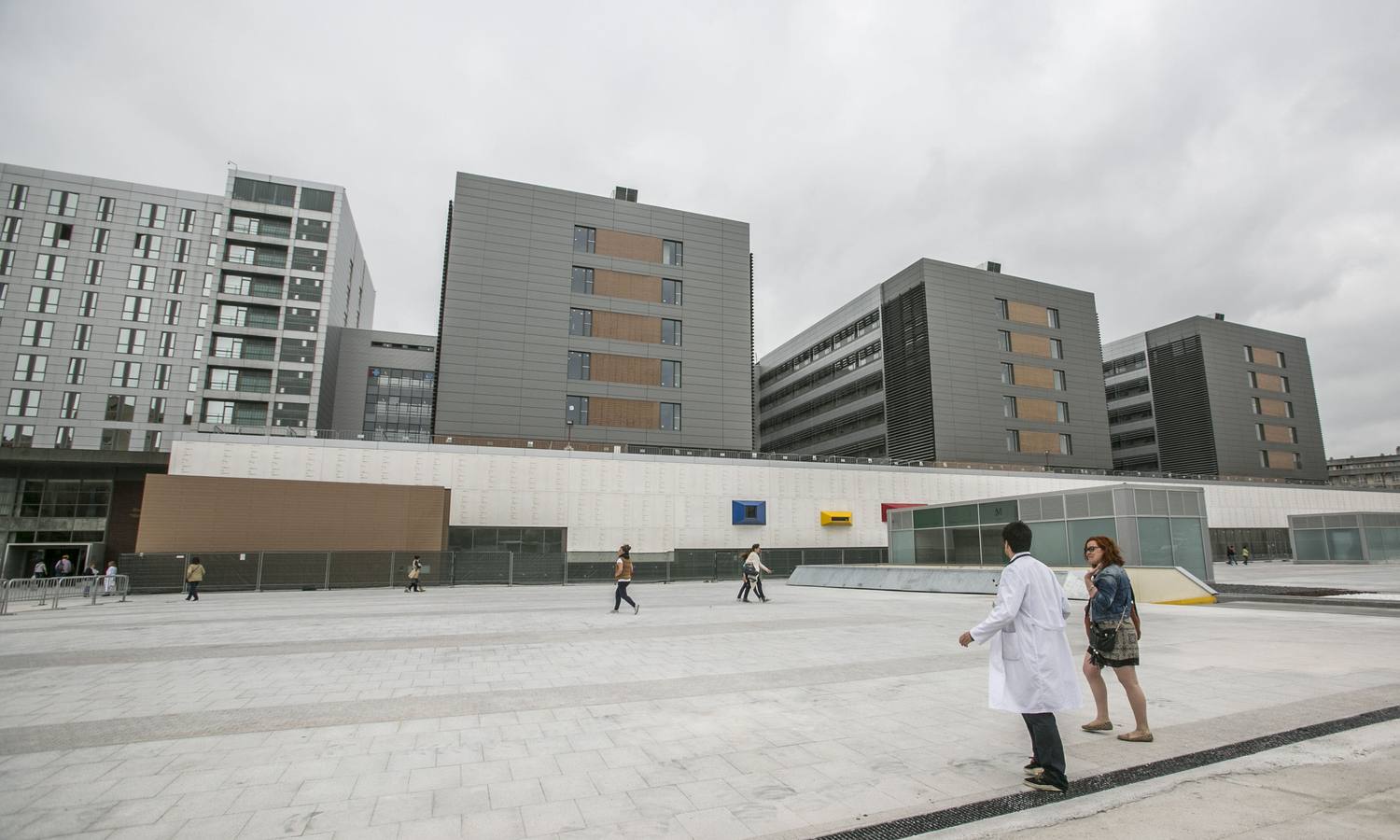 El Hospital Universitario Marqués de Valdecilla, en una vista exterior.