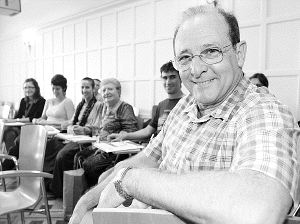 Emilio Gutiérrez Caba imparte un curso esta semana. / BRUNO MORENO