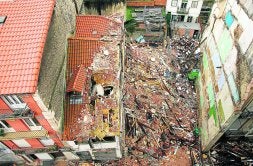 Una incorrecta actuación y el mal estado del edificio, causas del siniestro del Cabildo