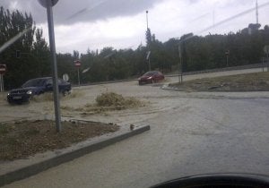 Cuenca y Albacete se recuperan de la tromba de agua y granizo