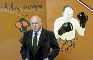 Eduardo Arroyo, protagonista de la temporada 2011 de la sala Robayera