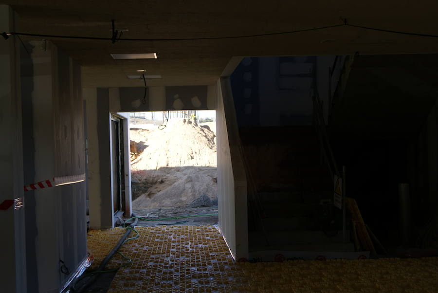 Fotos: Visita obras nuevo instituto de Arroyo
