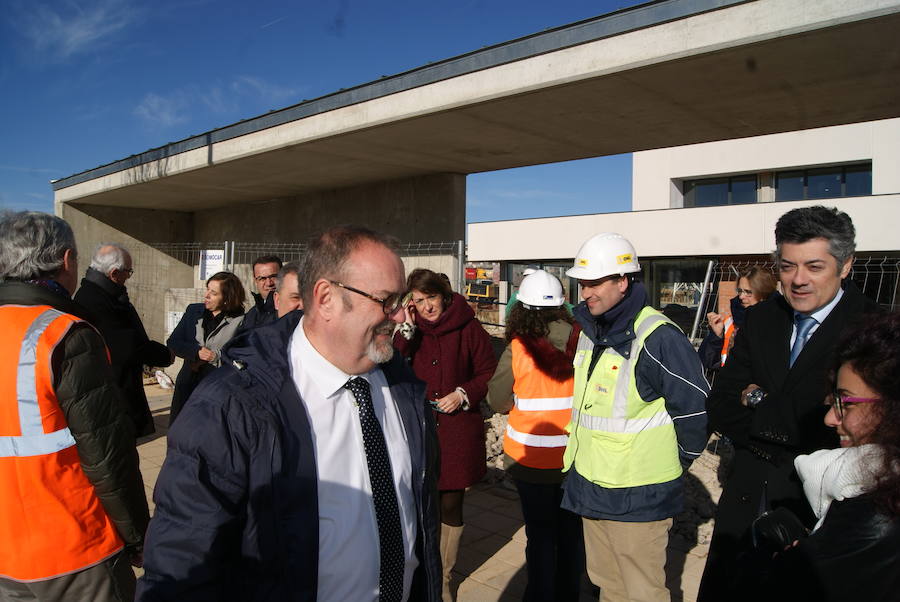 Fotos: Visita obras nuevo instituto de Arroyo