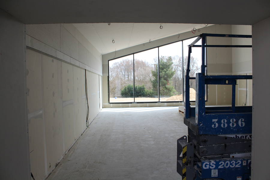 Fotos: Visita institucional a las obras de la Casa de la Música y el Teatro de Arroyo de la Encomienda