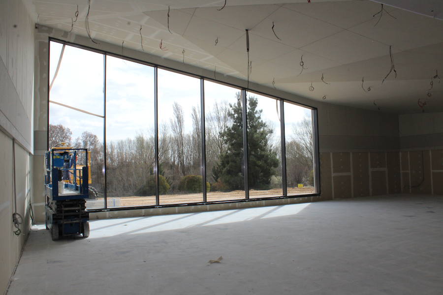 Fotos: Visita institucional a las obras de la Casa de la Música y el Teatro de Arroyo de la Encomienda