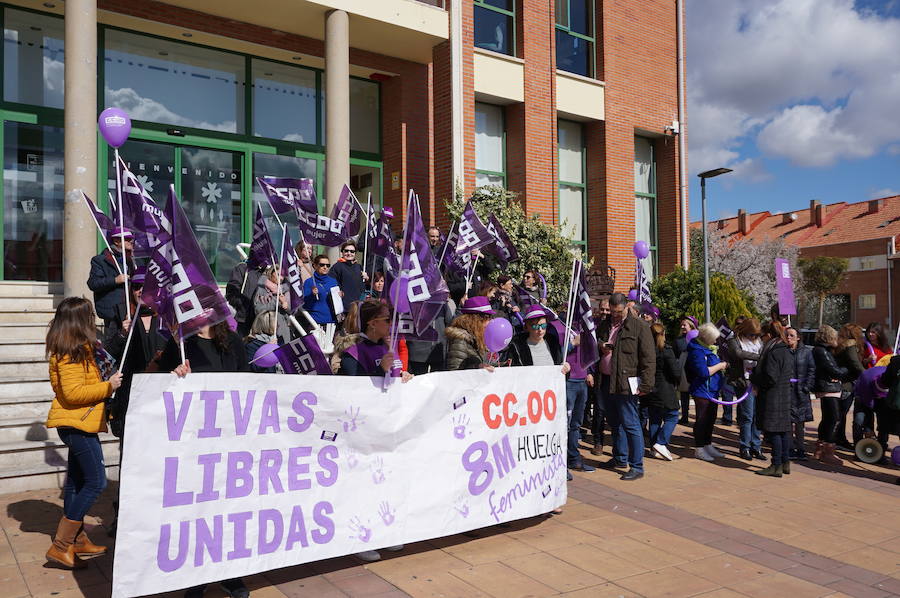 Fotos: Manifestación Día de la Mujer Trabajadora en Arroyo de la Encomienda