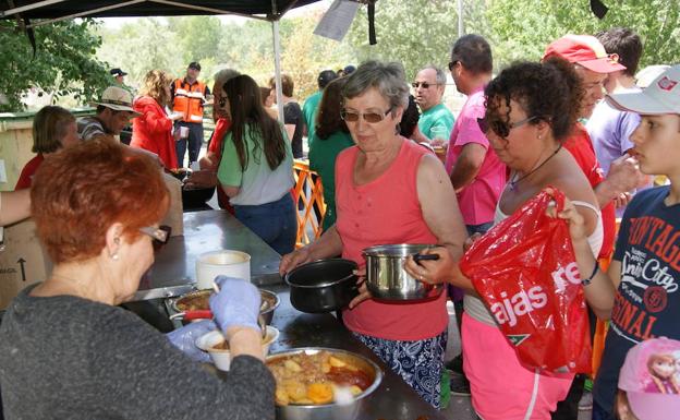 Caldereta solidaria. 