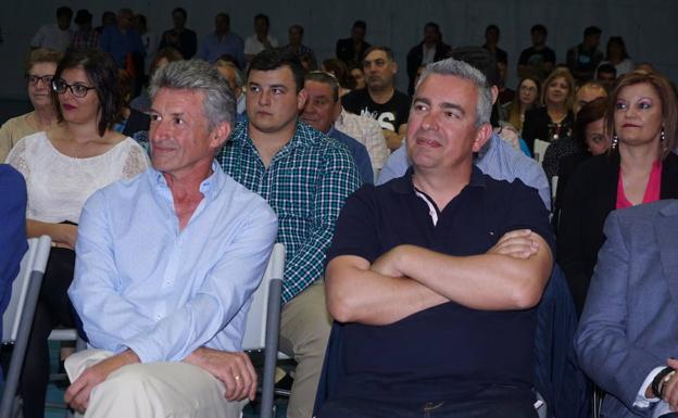 Sarbelio Fernández en el acto de presentación de la candidatura de IPAE. 