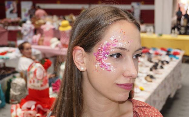 Sofía Martín y sus espectaculares pinturas de cara. 