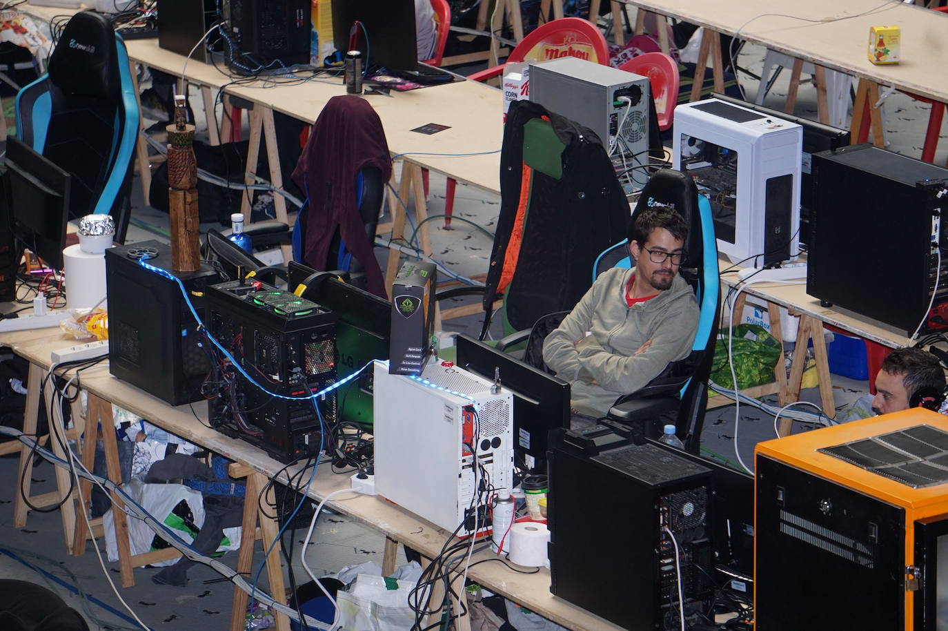 Mas de 400 participantes en la Lan Party arroyana. 