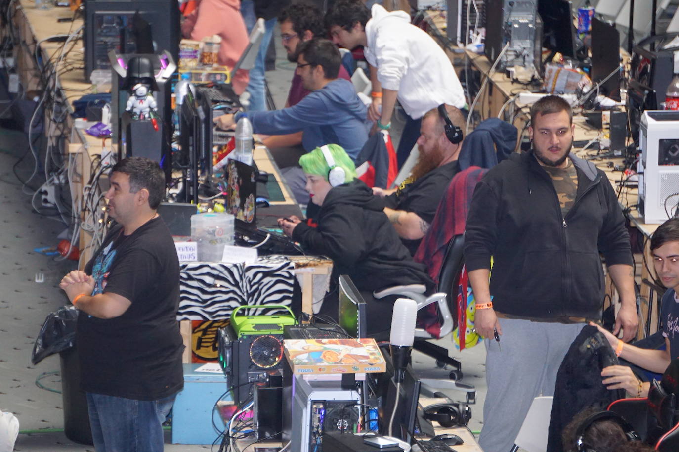 Mas de 400 participantes en la Lan Party arroyana. 